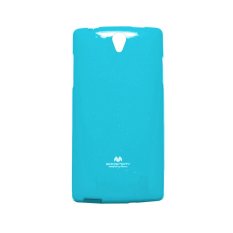 Mercury Goospery Jelly Glittercase for Oppo Find 5 Mini Case - Sky Blue