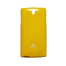 Mercury Goospery Jelly Glittercase for Oppo Find 5 Mini Case - Yellow