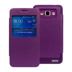 Mercury Goospery Wallet WOW untuk Samsung Galaxy J1 Ace - Ungu