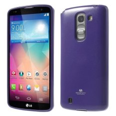 Mercury Jelly TPU Soft Case LG G PRO 2 Casing Cover - Ungu