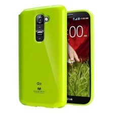 Mercury Jelly TPU Soft Case LG G2 Casing Cover - Hijau