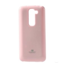 Mercury Jelly TPU Soft Case LG G2 Mini Casing Cover - Pink Muda