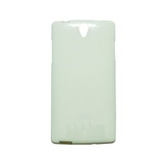 Mercury Jelly TPU Soft Case Oppo Find 5 Mini Casing Cover - Putih