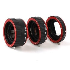 Metal Mount Auto Focus AF Macro Extension 13mm Tube +21mm Tube+31mm Tube for Canon EOS EF EF-S 1D X 60D 7D 6D 5D Mark III - Intl