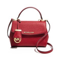 Michael Kors - Ava Crossbody Satchel - Small - Red