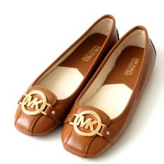 Michael Kors Fulton Leather Moccasin - Luggage