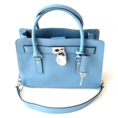 Michael Kors Hamilton East West Medium Satchel (Sky)
