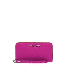 Michael Kors Jet Set Specchio Phone Wallet Fuschia Pink IFS000180598 (Intl)