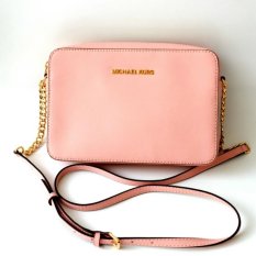 Michael Kors Jet Set Travel East West Large Crossbody - Pastel Pink