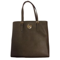 Michael Kors Jet Set Travel Large Ns Tote Saffiano Dk Olive Leather IFS000138682 (Intl)