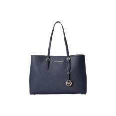 Michael Kors Jet Set Travel Medium East West Tote - Navy IL4R15XQVND (Intl)