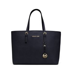 Michael Kors Jet Set Travel Multi Function Tote Navy Leather IFS0005221 (Intl)