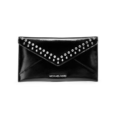 Michael Kors Large Jeweled Jet Set Travel Envelope Clutch Black IFS0004099 (Intl)