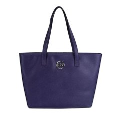 Michael Kors Leather Jet Set Medium Travel Tote Iris IVQ7DK3XWRW (Intl)