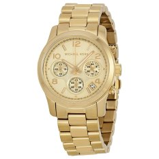 Michael Kors MK 5055 Wanita All Gold Stainless Steel - Gold