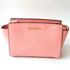 Michael Kors Selma Medium Messenger - Pale Pink