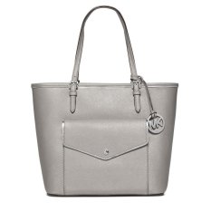 Michael Kors Specchio Jet Set Large Pocket Multifunction Tote In Pearl Grey IFS000192675 (Intl)