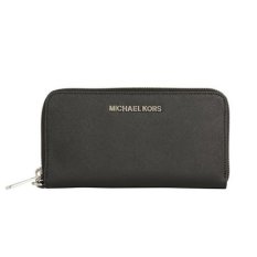 Michael Kors Wallet Jet Set Travel 32T4STVE9L - Hitam