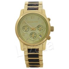 Michael Kors Wanita - Gold - Stainless Steel Gold Kombinasi - MK 5659