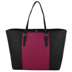 Michael Kors Womens Medium Color-Block Jet Set Tote Saffiano Leather IFS000133153 (Intl)
