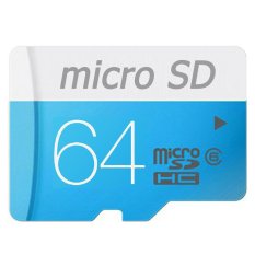 Micro 64GB TF/SD Card Memory Card(Yellow)