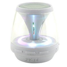 Mini Bluetooth Speaker JY-14 Portable Wireless Speaker Home Theater Party Speaker Sound System 3D stereo Music (White) (Intl)