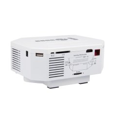 Mini HD 1080P LED Projector Home Theater for Phone PC Laptop (White)- Intl