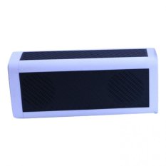 Mini Portable Wireless Bluetooth Speaker Amplifier Colorful lights HY-BT818 White - Intl