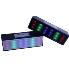 Mini Portable Wireless Bluetooth Speaker Amplifier Colorful lights HY-BT95 (Black) - Intl