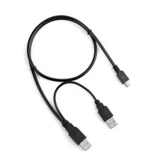 mini USB PC Charging + Data Y Cable/Cord/Lead For Toshiba Camcorder Video Camera - INTL