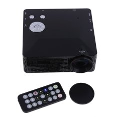 Mini Video Home Theater 1080p AV VGA USB SD HDMI Movie Projector (Black) - Intl