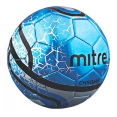 Mitre Bola Soccer Chrome Mini No 1.5 - Biru