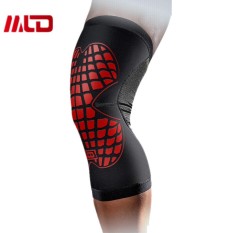 MLD Ultralight elastic breathable basketball Knee Pads Leg Long Sleeve Protector Sport Safety Calf Kneepad - INTL