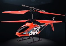 Model King 3.5CH Alloy Mini Remote Control Antifall RC Helicopter Quadcopter With Gyro Mode 2 RTF Brithday Gift Present Kids toy