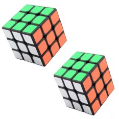 MOMO Toys Rubik Kubus 3 x 3 Full Color - Mainan Rubik 2 Pcs