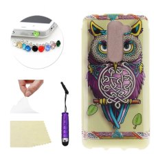 Moonmini Case for LG G2 Mini Soft TPU Phone Back Case Cover Skin Protective Shell (Blue)