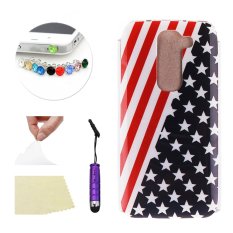 Moonmini Case for LG G2 Mini Soft TPU Phone Back Case Cover Skin Protective Shell (USA Flag)