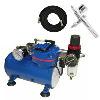 MultiPro Kompresor Mini + Filter + Air Brush Cat Semprot