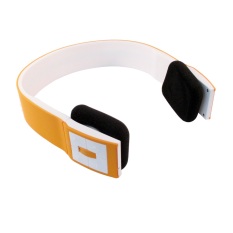 Music Bluetooth Headset Two Channel MP3 Headphone - BTH-401 - Orange