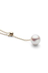 Natural Pearl Necklace with S925 Chain White Pearl silver Chain 8-9mm adjustable length wearing as a super star jewelery