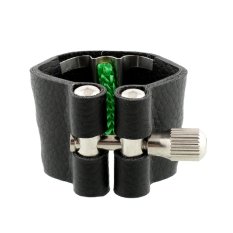New High Quality Ligature Mouthpiece w/Fattener for Alto Tenor Saxophone - Intl