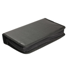 New Portable 80 Disc CD VCD DVD Storage Bag Wallet Holder Case Box Black