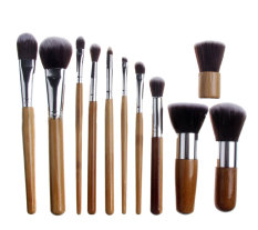 niceEshop Professional Bridal Women Cosmetic Makeup Brush Set Beauty Tools with Bag,Set of 11 - Intl