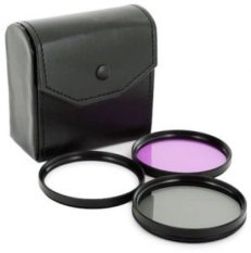 Nikon 52mm OEM Multi Coated Filter Kit (UV, CPL, FLD) for lens 18-55mm
