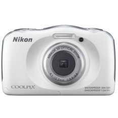 Nikon Coolpix S33 - 13 MP - 3x Optical Zoom - Putih