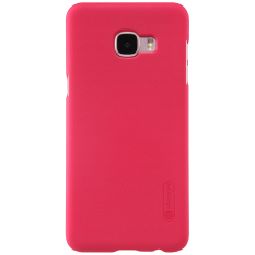 Nillkin For Samsung Galaxy C5 / C5000 Super Frosted Shield Hard Case Original - Merah + Gratis Anti Gores Clear