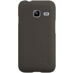 Nillkin Frosted Shield Hard Case Original For Samsung Galaxy J1 Mini (J1NXT) - Coklat + Free Screen Protector Nillkin
