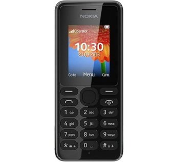 Nokia 108 Dual Sim - Hitam