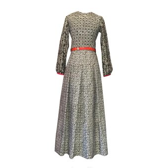 nuramerta clothing longdress maxi batik cap motif nuramerta clothing longdress maxi batik cap motif