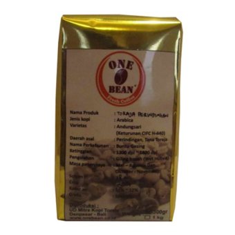 one bean 174 coffee specialty arabica toraja perindingan green bean 300gr screen 18 one bean 174 coffee specialty arabica toraja perindingan green bean 300gr screen 18